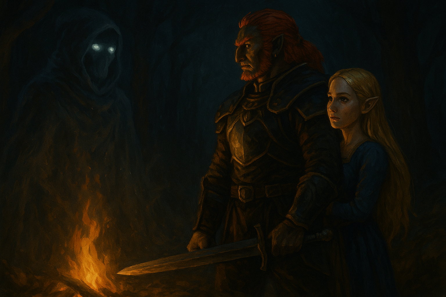 Ganondorf i ksiezniczka Hylja kontra zjawa – Saga Przedwiecznej Krwi Rozdzial 3