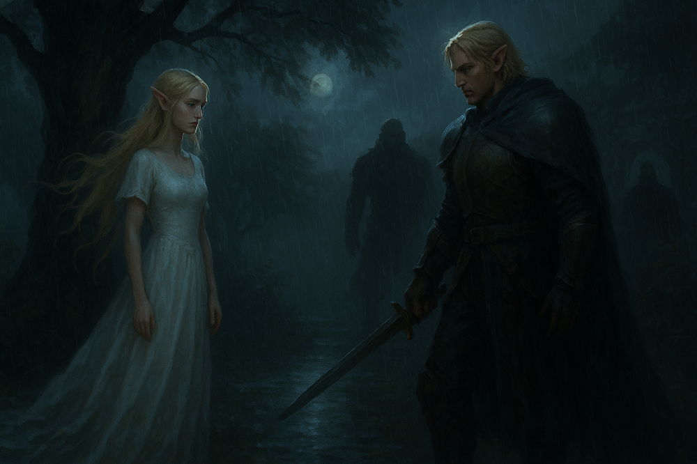 Hylja i Elgor w ogrodach Hyrule – cień i zdrada